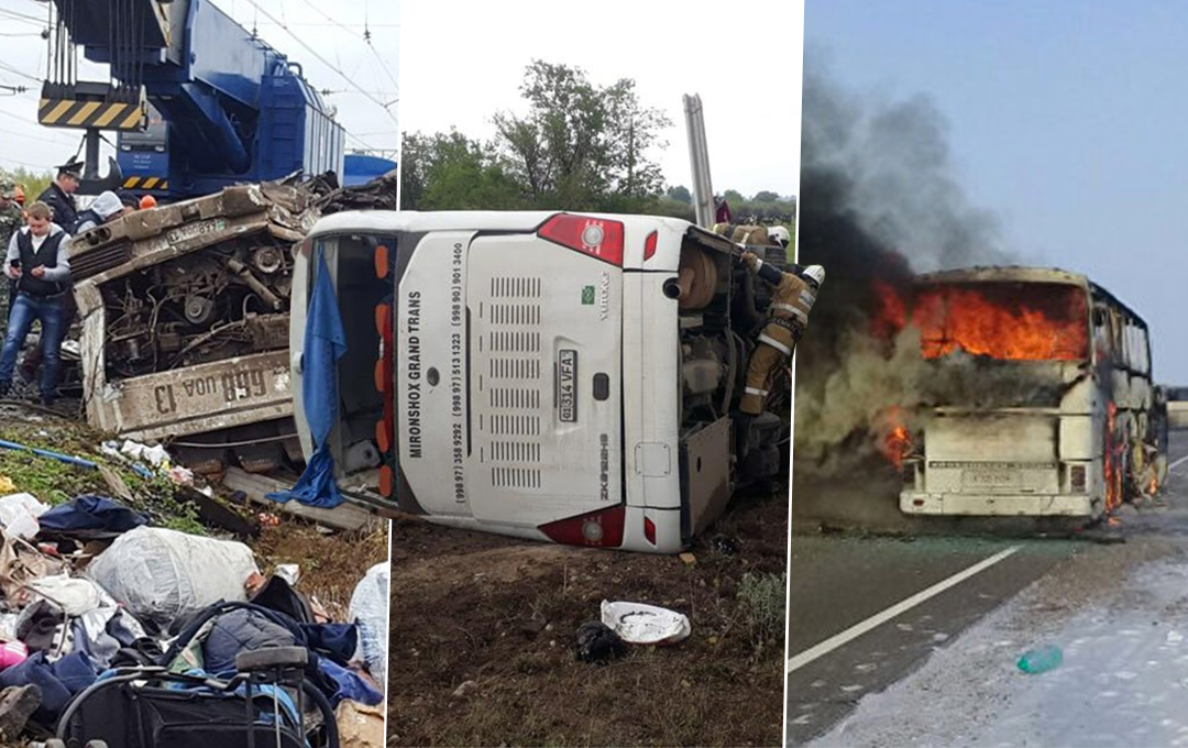 Rossiya, Qozog‘iston yo‘llarida avtobuslarda hayot bilan vidolashgan 80 nafar o‘zbekistonlik muhojir. Xronologiya