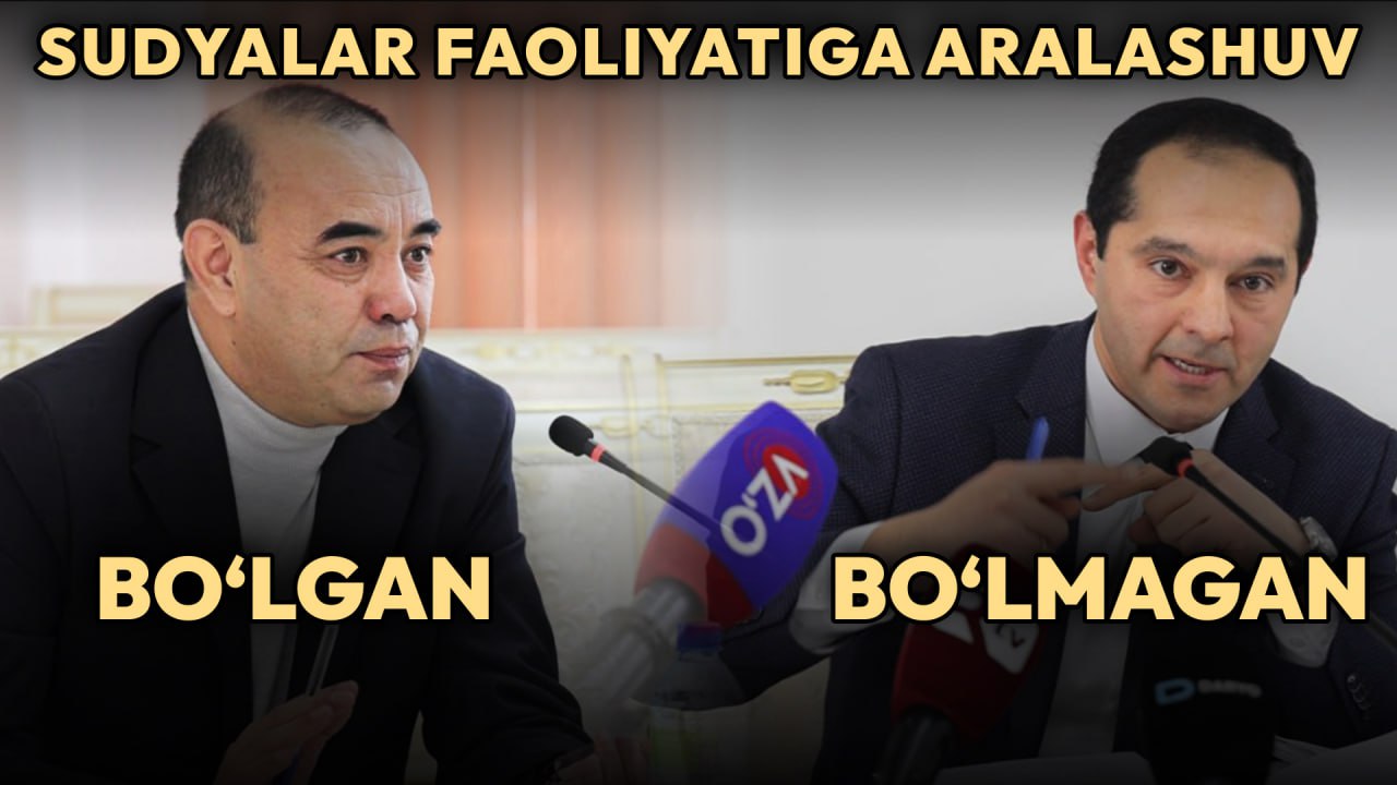 <p><b>&ldquo;Sudlar faoliyatiga aralashuv bo&lsquo;yicha 2 ta jinoyat ishi qo&lsquo;zgatilgan&rdquo; &mdash; Sudyalar oliy kengashi mas&rsquo;uli&nbsp;</b></p>
