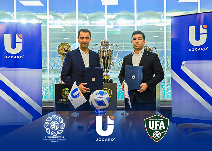 <p><b>Uzcard&nbsp;O&lsquo;zbekiston futbol assotsiatsiyasining bosh homiysi va O&lsquo;zbekiston Professional futbol ligasining rasmiy hamkoriga aylandi&nbsp;</b></p>