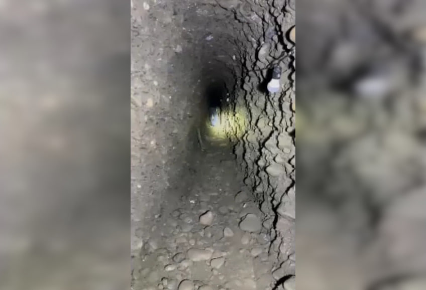 <p><b>Qirg&lsquo;iz&ndash;o&lsquo;zbek chegarasida 130 metrli yerosti tunneli topildi (video)&nbsp;</b></p>
