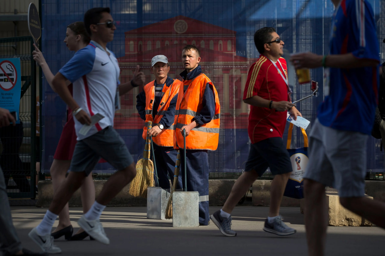 <p><b>Rossiyada migrantlarga nisbatan yangi diskriminatsiya holatlari kuzatilmoqda &mdash; OAV (foto)</b></p>