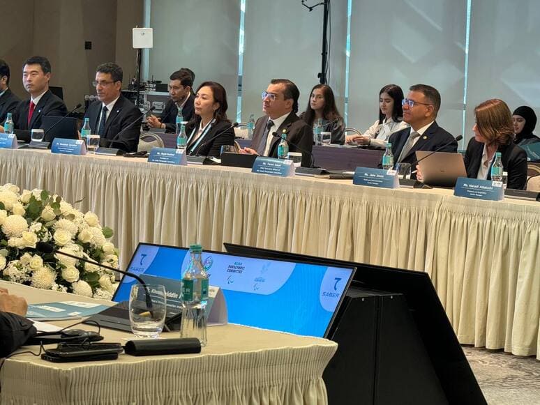 <p><b>Toshkent&mdash;2025 Yoshlar Para Osiyo o&lsquo;yinlari muvofiqlashtiruvchi komissiyaning yig&lsquo;ilishi bo&lsquo;lib o&lsquo;tdi&nbsp;</b></p>