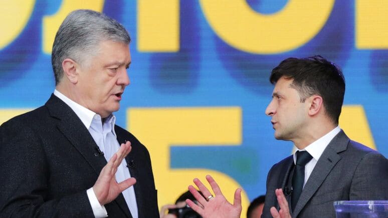 <p><b>Poroshenko Zelenskiydan parlamentga g&lsquo;alaba rejasini taqdim etishni talab qildi</b></p>