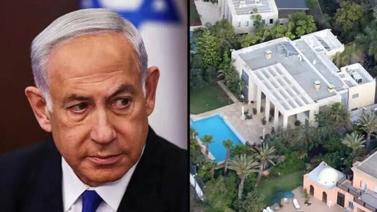 <p><b>Netanyaxu qarorgohiga uchirilgan dron yotoqxona derazasiga tushgani ko&lsquo;rsatildi (video)</b></p>