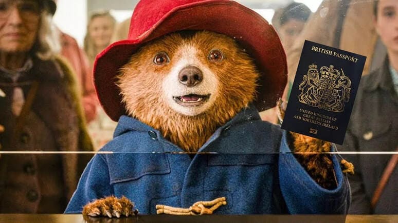 Paddington ayig&lsquo;i rasman Britaniya fuqarosiga aylandi. Unga fuqarolik pasporti berildi
