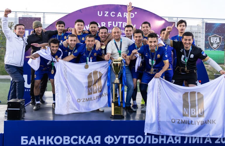 <p><b>Muvaffaqiyat turniri: UZCARD futbol ligasi finali NBUning g&lsquo;alabasi bilan yakunlandi!</b></p>