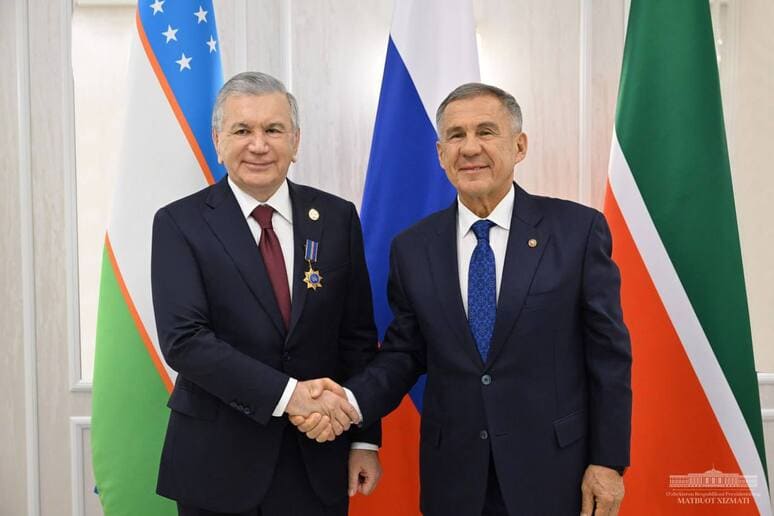 <p><b><strong>Shavkat Mirziyoyev Tataristonning “Do‘stlik” ordeni bilan taqdirlandi</strong></b></p>