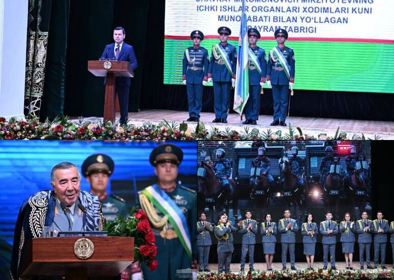 <p><b><strong>Foto: O&lsquo;zbekiston ichki ishlar organlari xodimlari kuni munosabati bilan tashkil etilgan tantanali tadbir</strong></b></p>