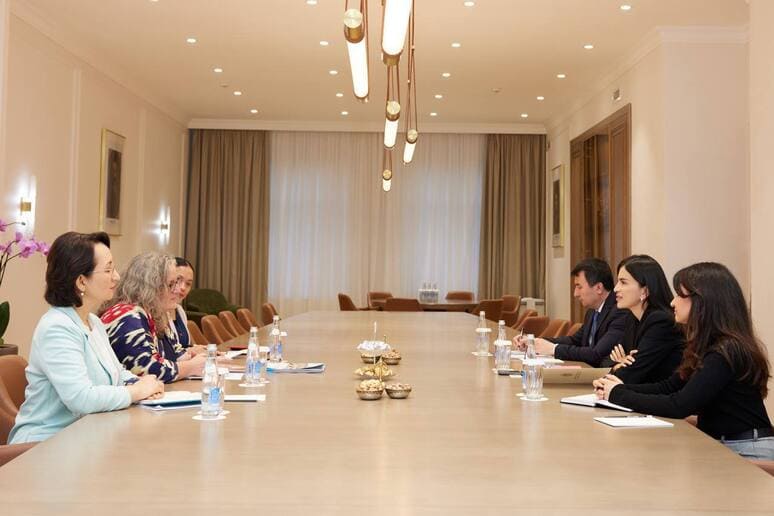 <p><b>Saida Mirziyoyeva BMTning O&lsquo;zbekistondagi doimiy rezident-koordinatori bilan uchrashuv o&lsquo;tkazdi&nbsp;&nbsp;</b></p>