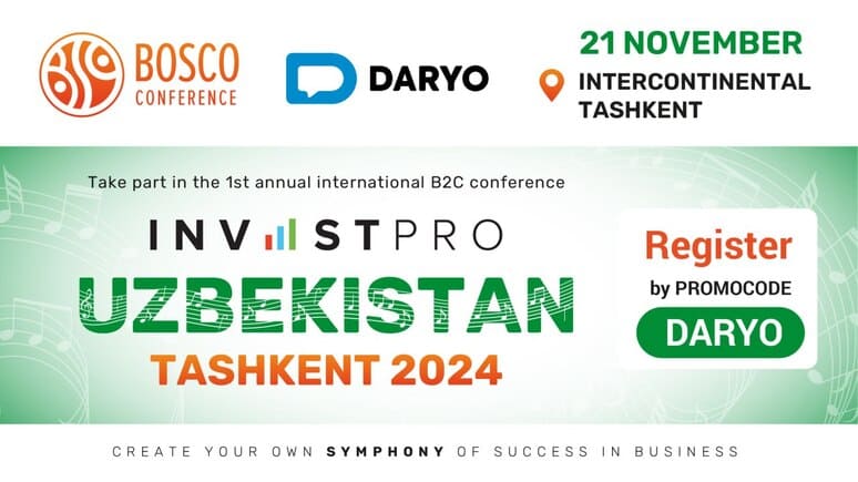 <p>InvestPro Uzbekistan Tashkent 2024: Unlock investment opportunities in a rapidly growing market<b>&nbsp;</b></p>