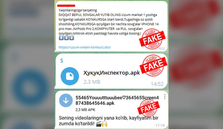 <p><b>Kiberxavfsizlik markazi ommalashib borayotgan Telegram viruslaridan ogohlantirmoqda</b></p>