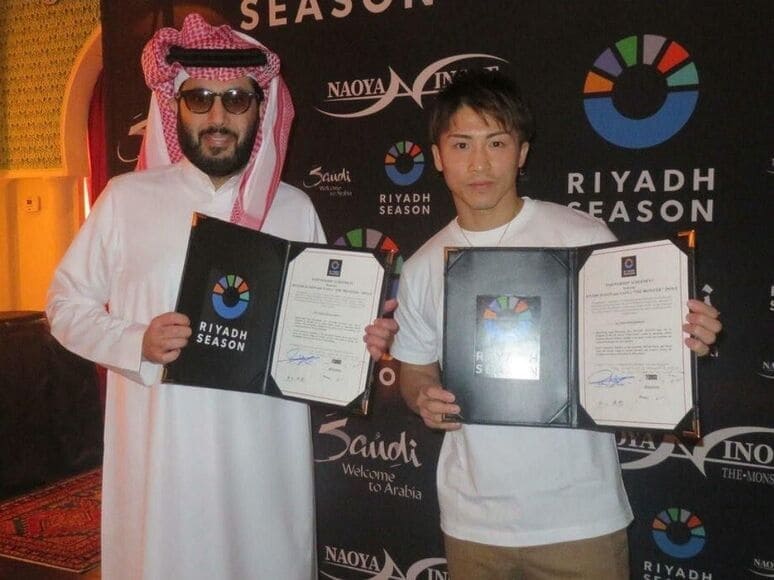 <p><b>Yaponiyalik bokschi Naoya Inoue Riyadh Season bilan shartnoma imzoladi&nbsp;</b></p>