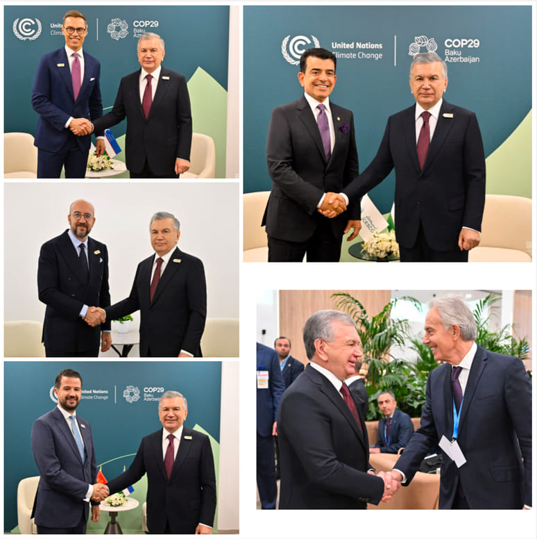 <p>Uzbekistan&rsquo;s president strengthens EU, Finnish, and global ties at COP29 in Baku&nbsp;</p>