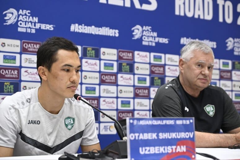 <p><b>Otabek Shukurov Qatar bilan uchrashuv haqida: “Muhimi — asosiy tarkib futbolchilarining barchasi shu yerda” </b></p>