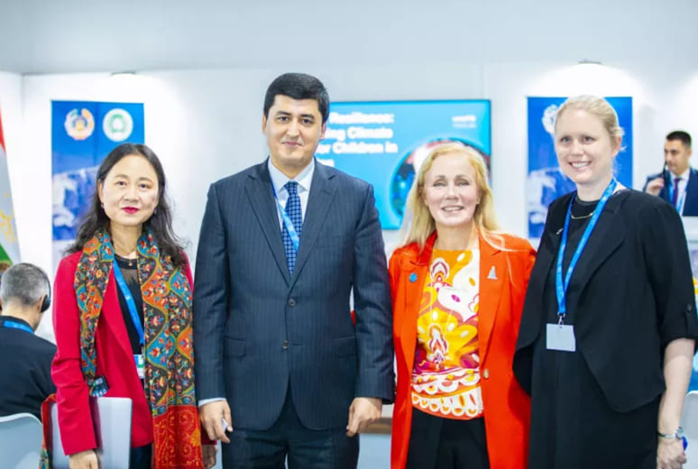 <p>Tajikistan to integrate child-centered approaches into climate policies<b>&nbsp;</b></p>