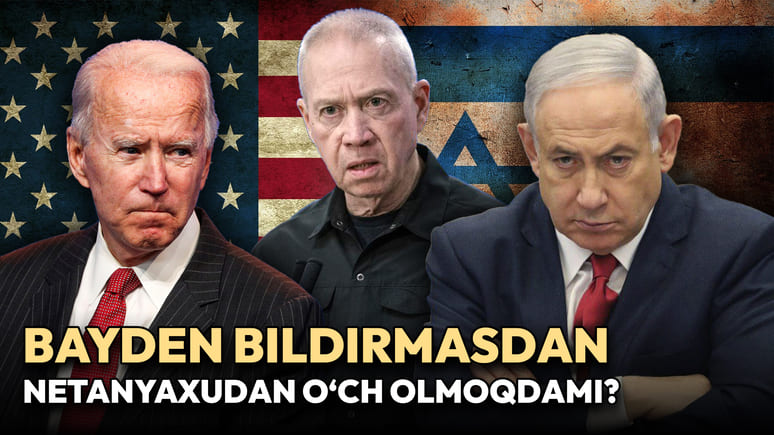 <p><b><strong>&ldquo;Bayden bildirmasdan Netanyaxudan o&lsquo;ch olmoqda&rdquo;. Xalqaro jinoyat sudi Isroil bosh vazirini jazoga torta oladimi?</strong></b></p>