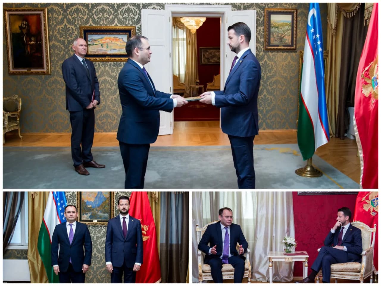 <p><b>Oybek Shaxavdinov O&lsquo;zbekistonning Chernogoriyadagi birinchi elchisi bo&lsquo;ldi</b></p>