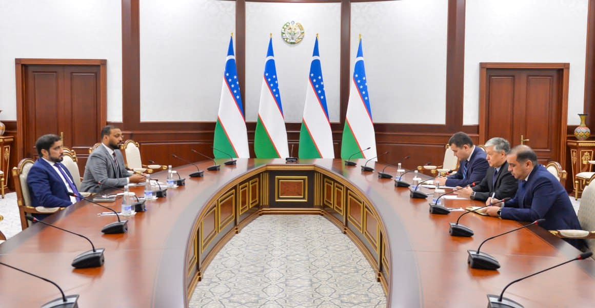 <p><b><strong>Baxromjon Aʼloyev BAAning O‘zbekistondagi elchisi bilan uchrashuv o‘tkazdi</strong></b></p>