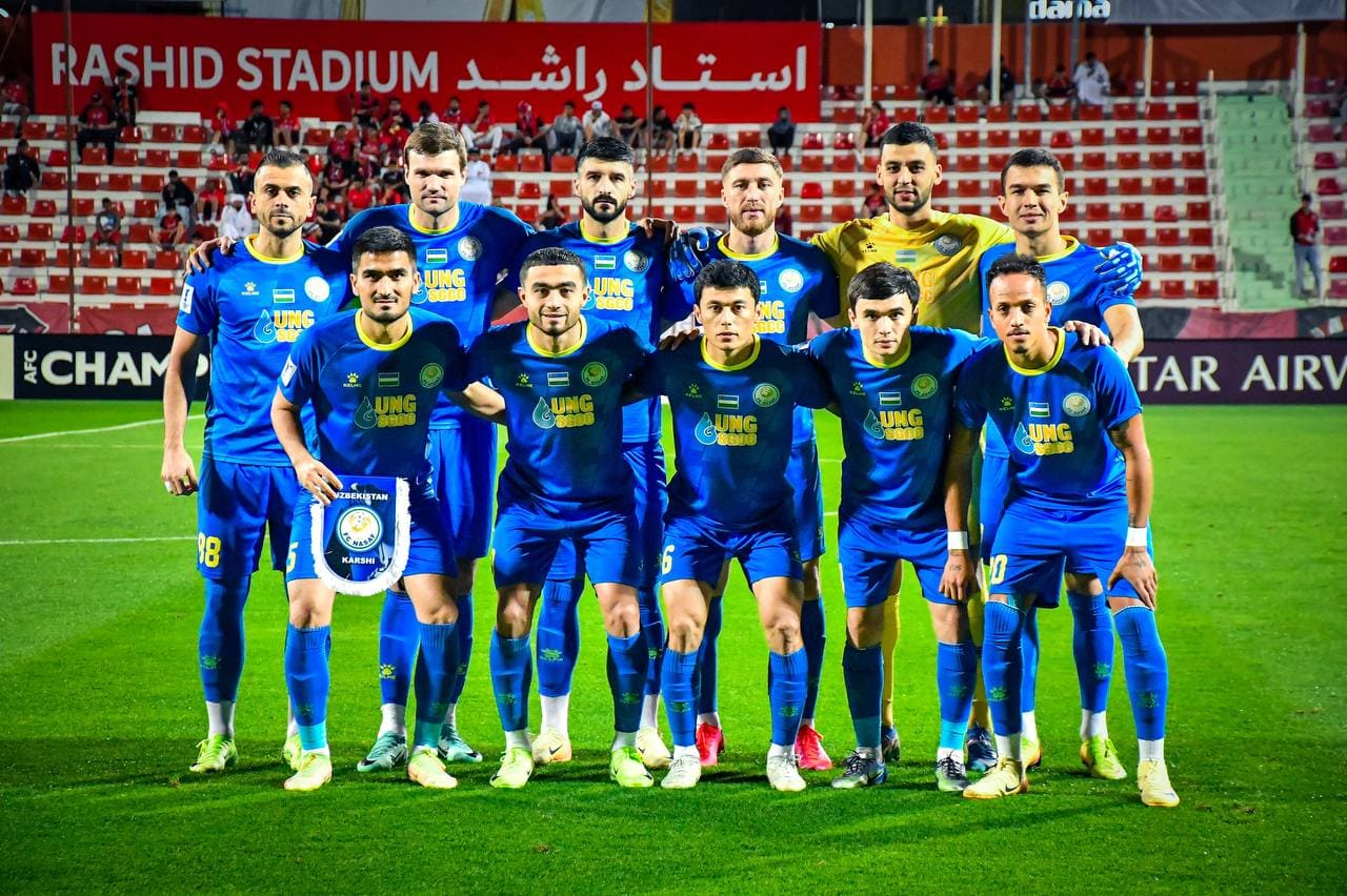 <p><b><strong>OCHL-2. “Nasaf” mehmonda “Shabob al Ahli”ga mag‘lub bo‘lib, guruhda s</strong><strong>o‘nggi </strong><strong>o‘rinni egalladi</strong></b></p>