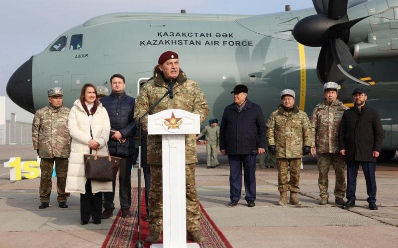 <p>Kazakhstan Air Force strengthens capabilities with first Airbus A400M delivery<b> </b></p>