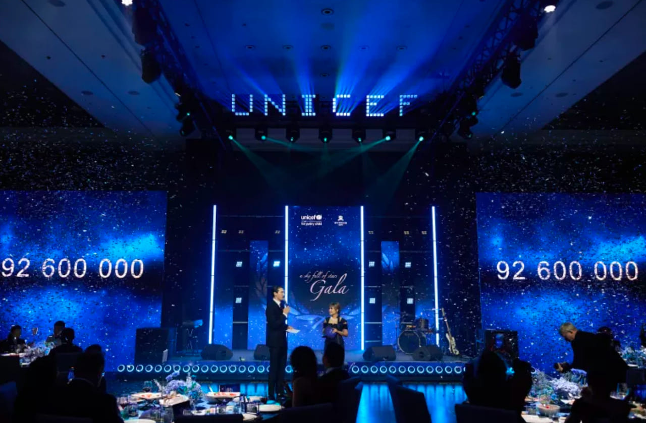<p>UNICEF gala dinner in Kazakhstan raises KZT 92.6mn for digital inclusion and inclusive education<b>&nbsp;</b></p>