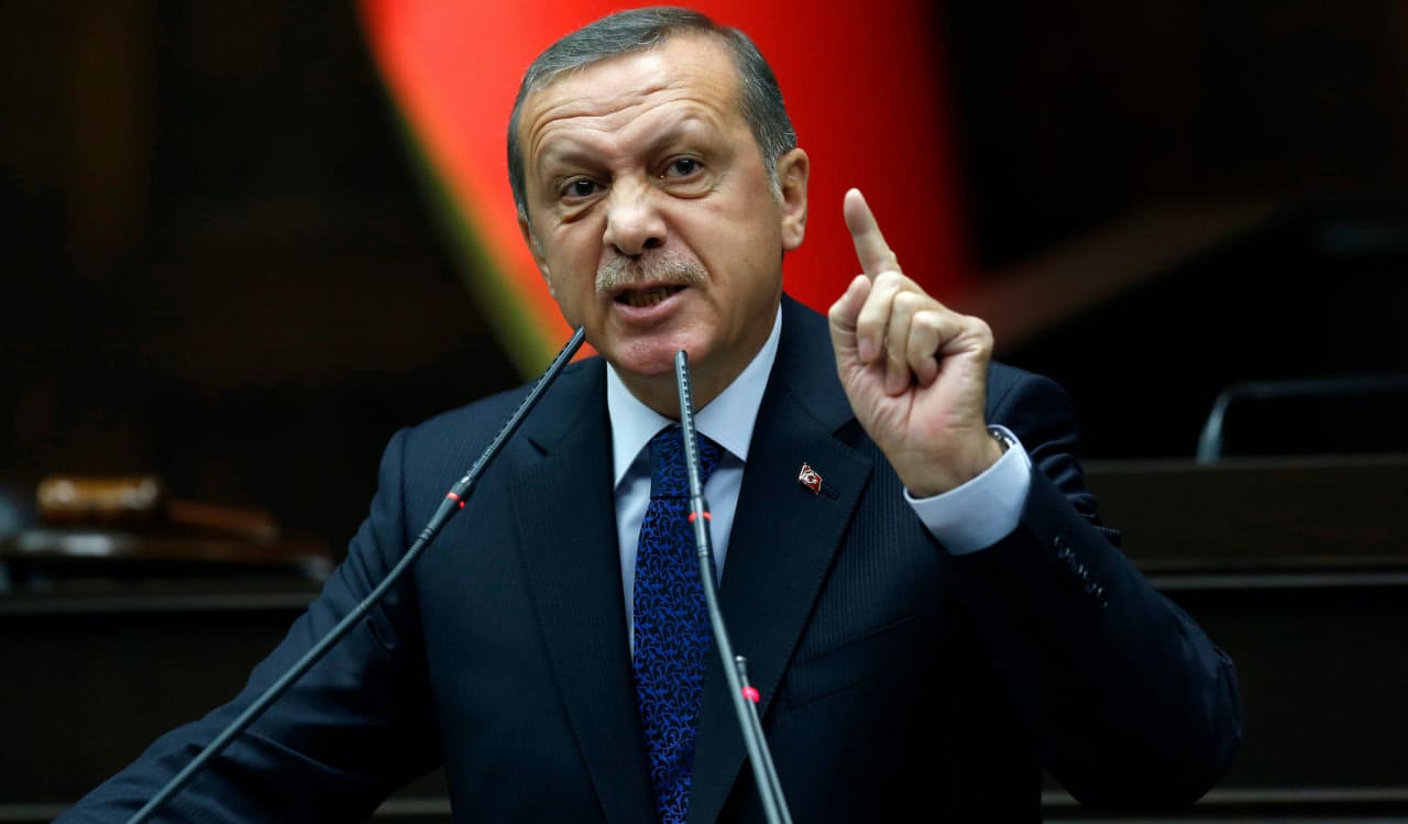 <p><b>&ldquo;Suriyadagi kurd terrorchilari yo qurollarini topshiradi, yo dafn qilinadi&rdquo; &mdash; Erdo&lsquo;g&lsquo;on&nbsp;</b></p>