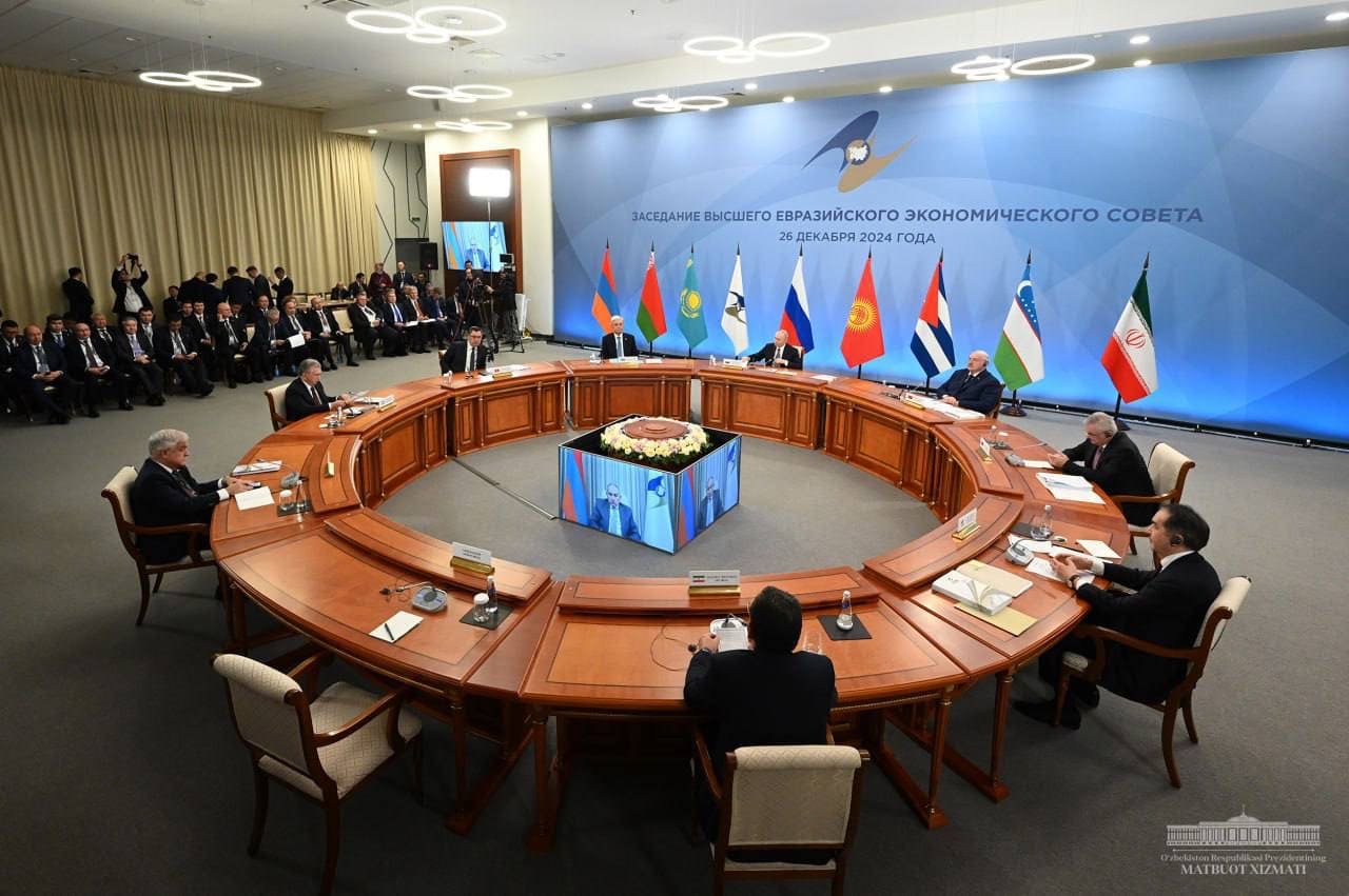 Uzbekistan's trade with EAEU member states jumps 11% in 2024 