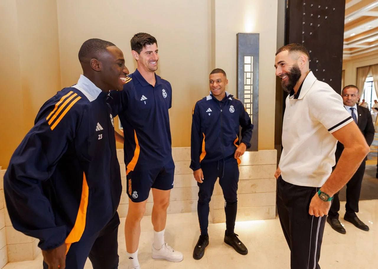 <p><b><strong>Karim Benzema &ldquo;Real Madrid&rdquo;ning Jiddadagi qarorgohiga bordi (foto)</strong></b></p>