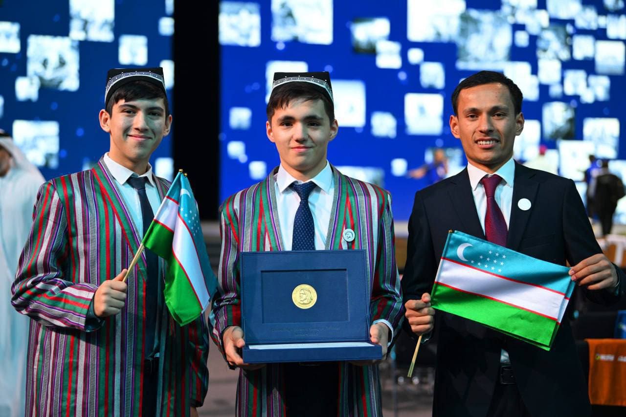 <p><b><strong>Saida Mirziyoyeva BAAda nufuzli sovrinni qo&lsquo;lga kiritgan Toshkent Prezident maktabi o&lsquo;quvchilarini tabrikladi</strong></b></p>