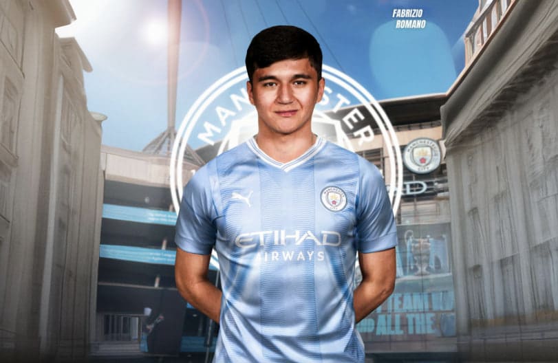 <p><b>Romano: &lsquo;No issues&rsquo; in Khusanov&rsquo;s &euro;40mn Manchester City transfer</b></p>