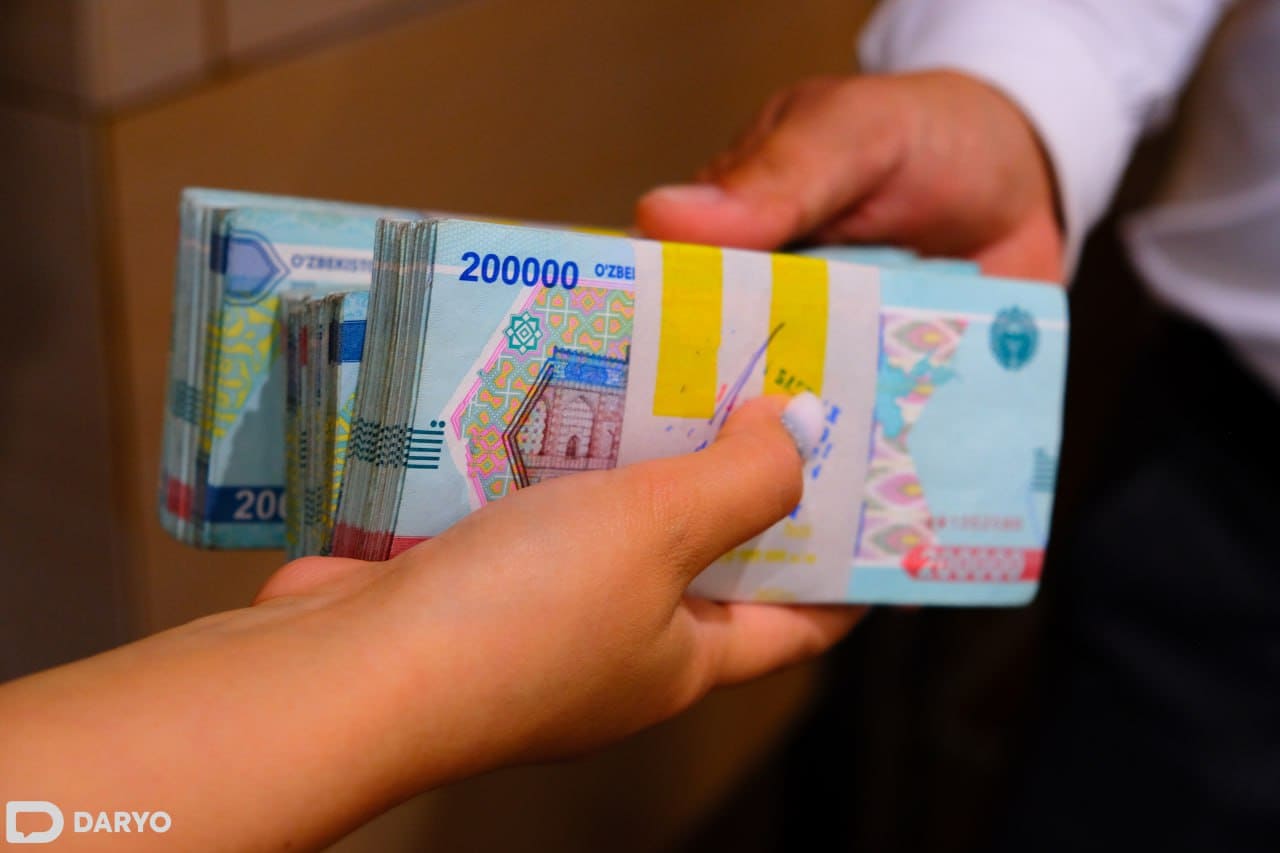 O‘zbekistonda 200 ming so‘m nominaldagi banknotlar ulushi oshdi
