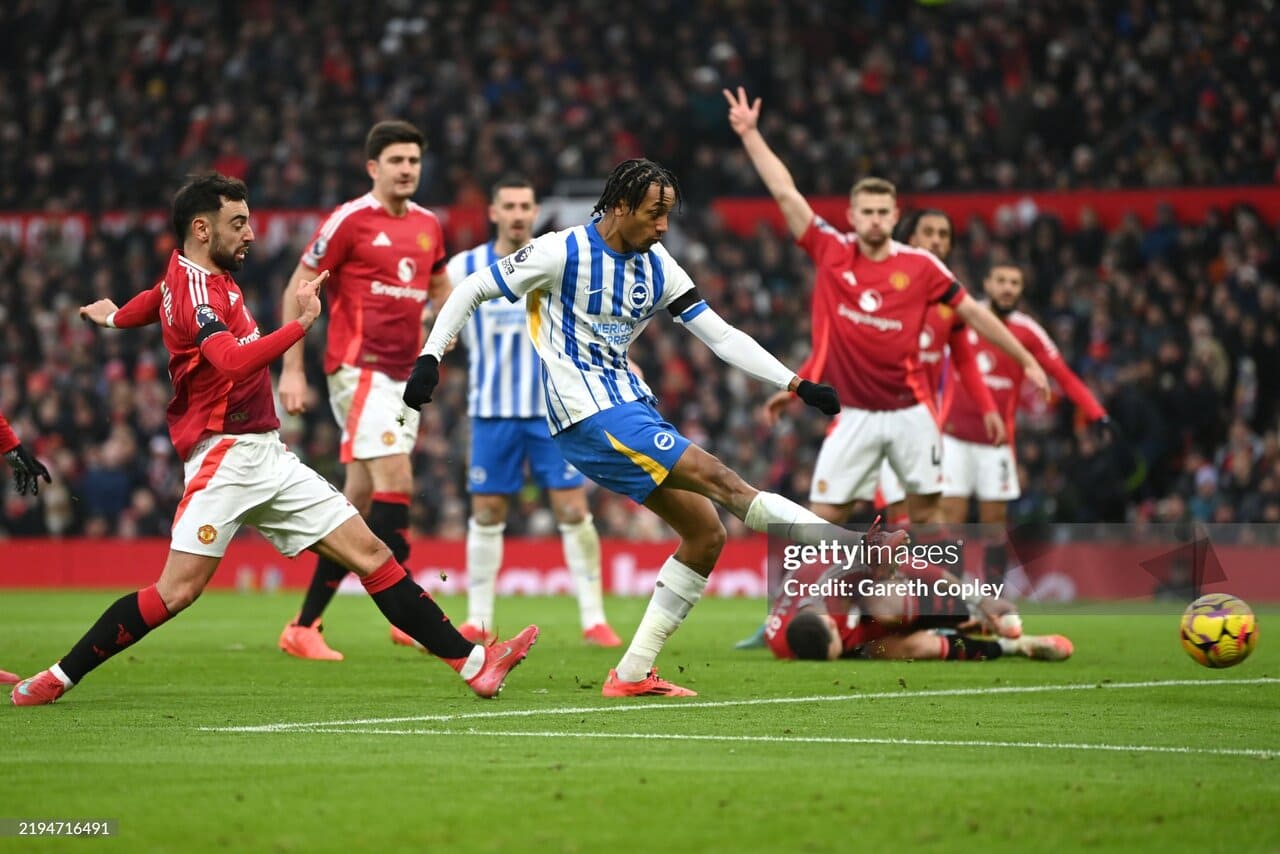 <p><b><strong>Amorim ham foyda bermayapti: “Manchester Yunayted” o‘z uyida “Brayton”ga mag‘lub bo‘ldi</strong></b></p>