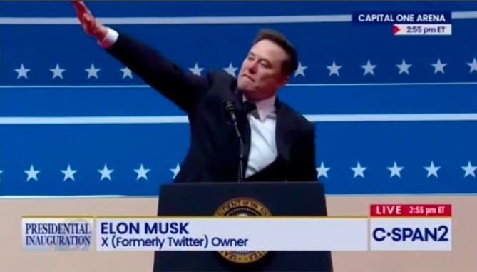 <p>Elon Musk draws backlash for “Nazi-like” gesture during Trump’s inauguration speech</p>