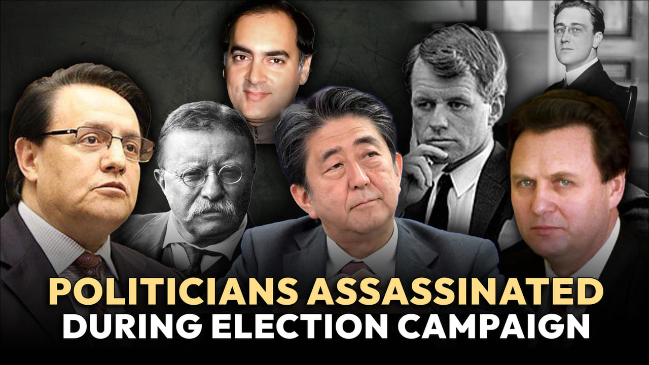 <p>Shot, blown up, or vanished: The fates of presidential contenders before election day</p>