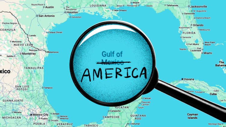 <p><b>Google xaritalarda Meksika ko&lsquo;rfazi nomini Amerika ko&lsquo;rfaziga o&lsquo;zgartiradi&nbsp;</b></p>