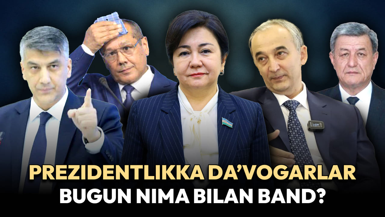 <p><b>Siyosiy qochqin, p</b><b>artiya raisi, </b><b>OTM</b><b> rektori</b><b>,</b><b> bank</b><b>ir</b><b>: p</b><b>rezident</b><b>likka daʼvo qilgan</b><b> nomzodlar </b><b>nima bilan band</b><b>?</b></p>