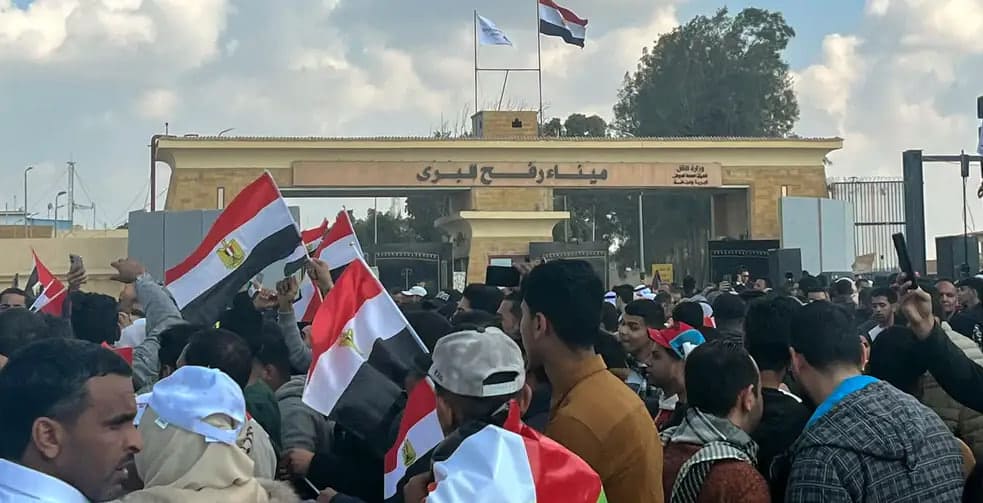 G&lsquo;azo va Misr o&lsquo;rtasidagi Rafah chegara-o&lsquo;tish punkti ochildi&nbsp;