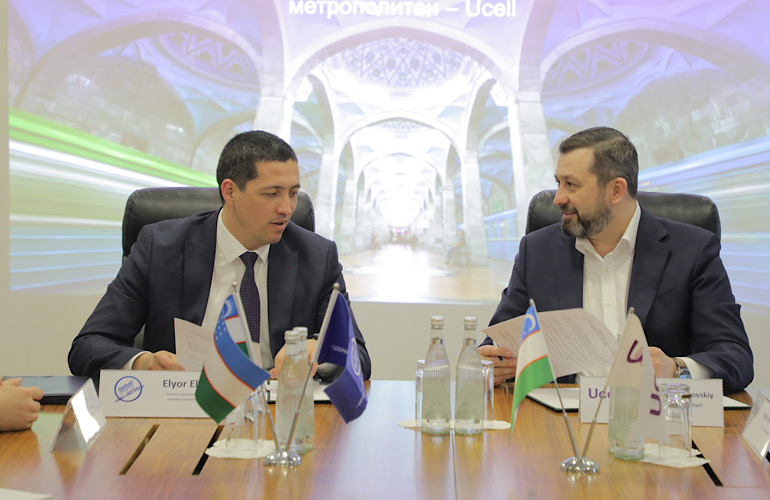 <p><b>Ucell Toshkent metrosiga tushmoqda</b></p>