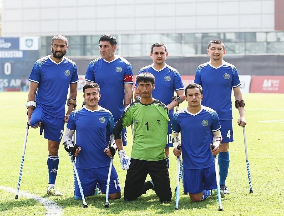 <p><b><strong>Futbol bo‘yicha O‘zbekiston amputantlar jamoasi Osiyo chempioni bo‘ldi</strong></b></p>