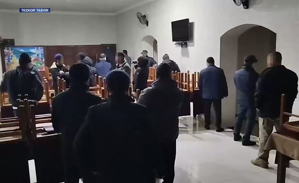 <p><b>Toshkentda noqonuniy diniy jamoat ortidan bojxona idoralari xodimlariga jinoyat ishi qo‘zg‘atildi</b></p>