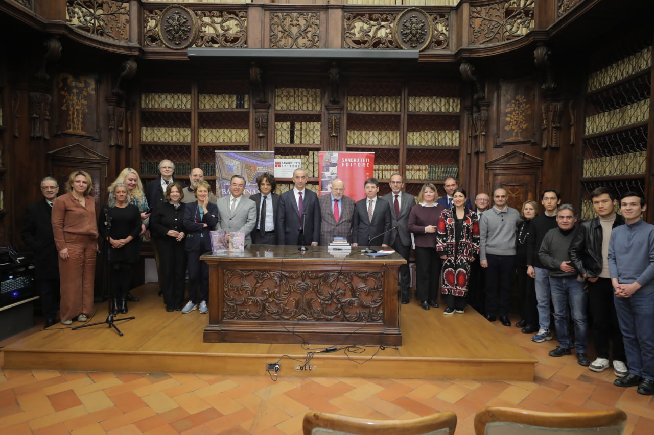 Италияда &ldquo;Бобурнома&rdquo; асарининг италян тилидаги нашрининг тақдимоти бўлиб ўтди