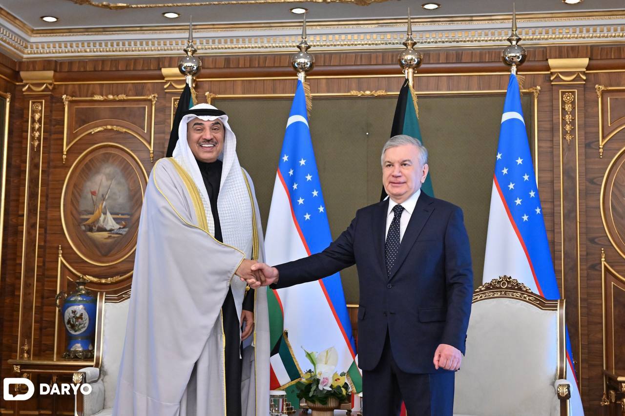 <p><b>O&lsquo;zbekiston prezidenti va Kuvayt valiahdi sheriklikni rivojlantirish rejalarini muhokama qildi&nbsp;</b></p>