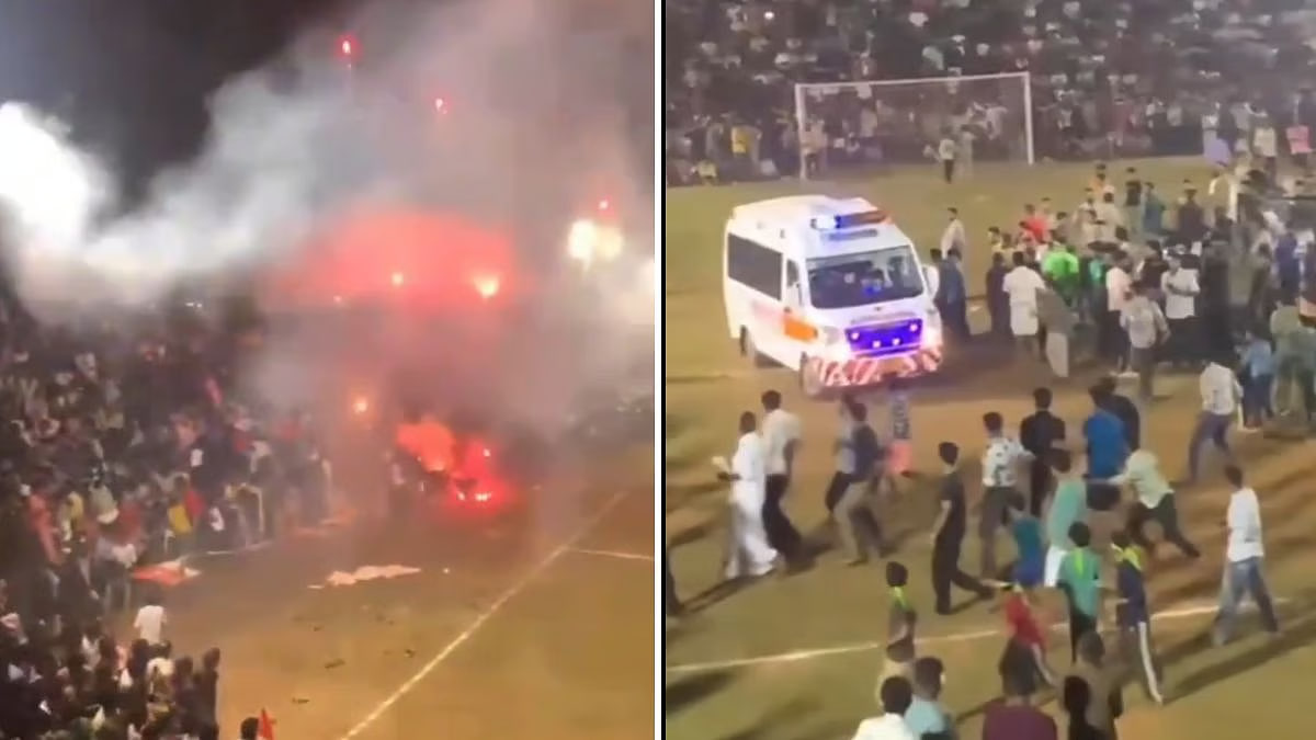 Hindistonda stadiondagi portlashda 30 dan ortiq odam jarohatlandi (video)
