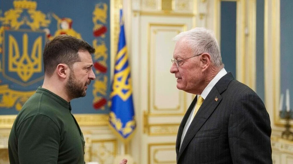 Zelenskiy Trampning maxsus vakili bilan uchrashdi (video)