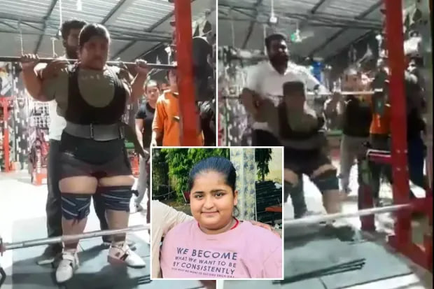 <p><b>17 yoshli hindistonlik og‘ir atletikachi 270 kg tosh ko‘tarish vaqtida vafot etdi</b></p>