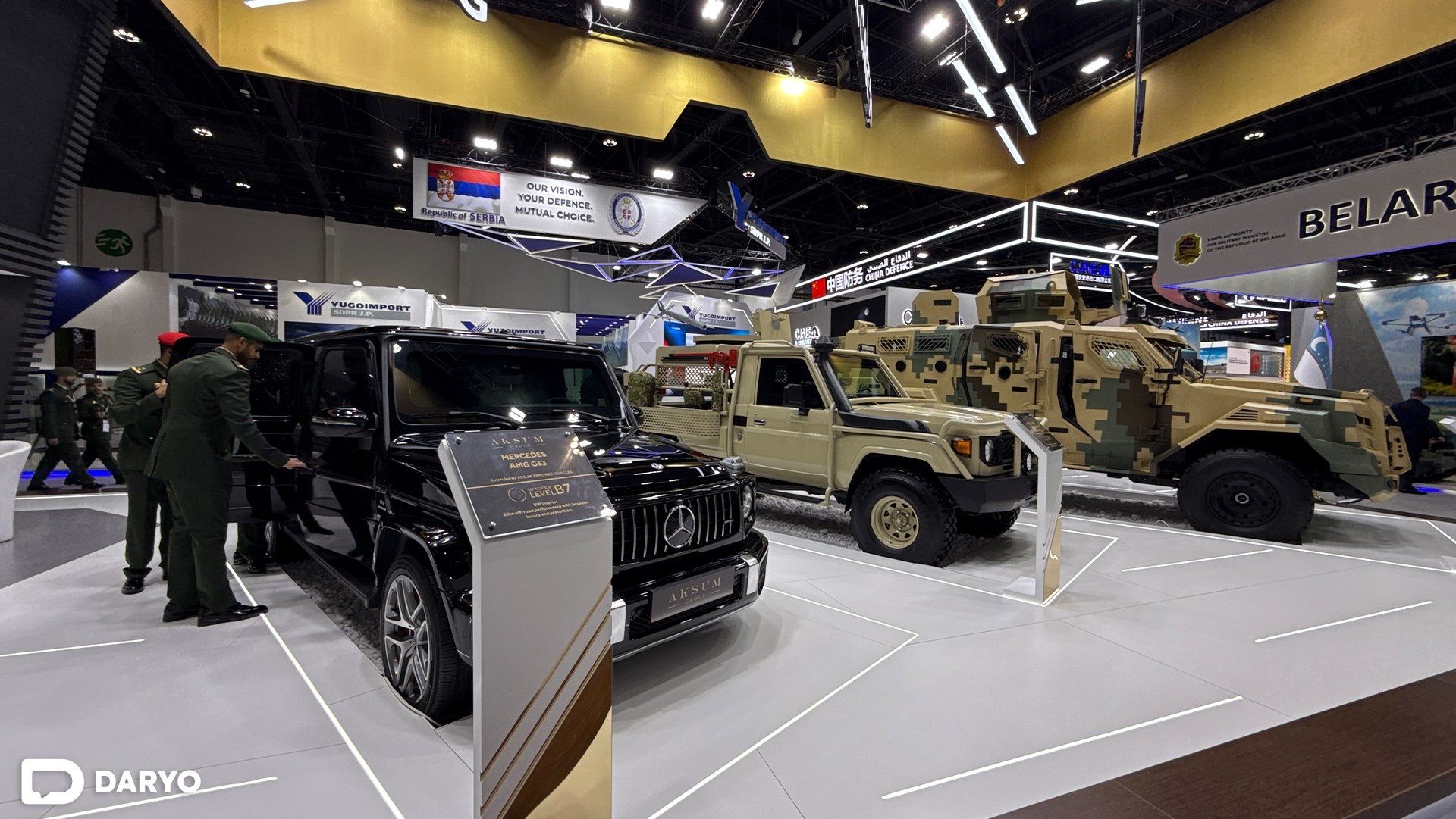 <p>IDEX 2025 features AKSUM Group's armored vehicles, founded by Uzbek businessman<b> </b></p>