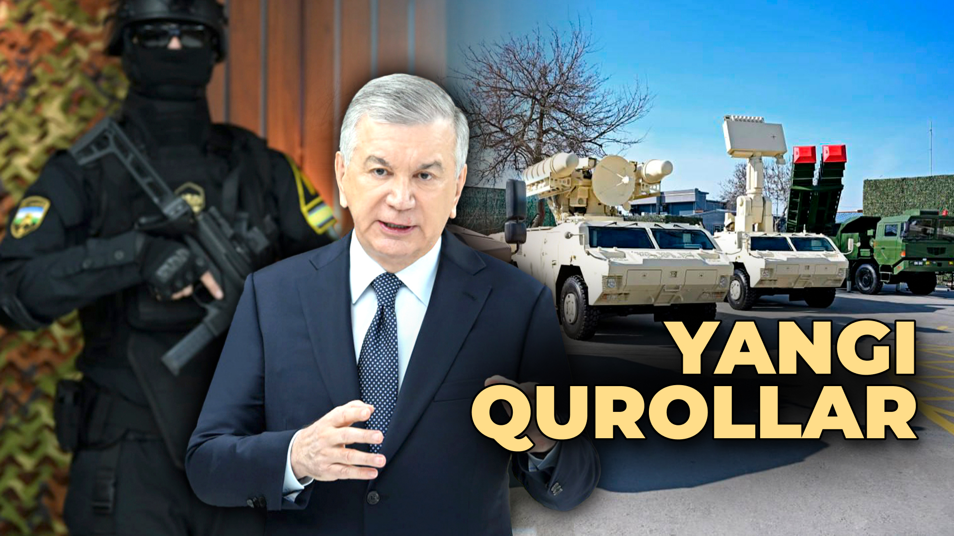 <p><b>Raketa va dronlardan himoya qiladi, 12 km dan yuqori aniqlikda zarba beradi. Prezidentga ko&lsquo;rsatilgan Xitoy va Turkiya qurollari haqida</b></p>