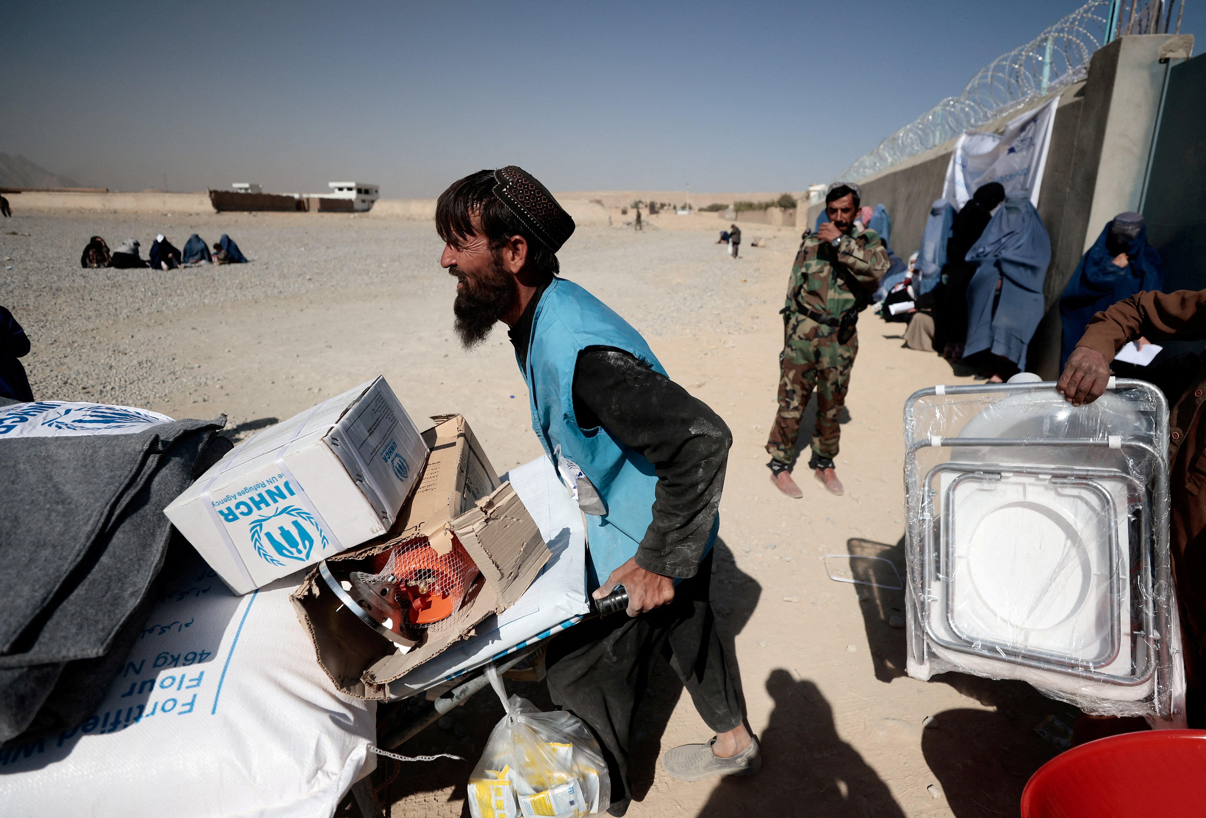 Qatar calls for stronger global support to strengthen humanitarian efforts in Afghanistan&nbsp;
