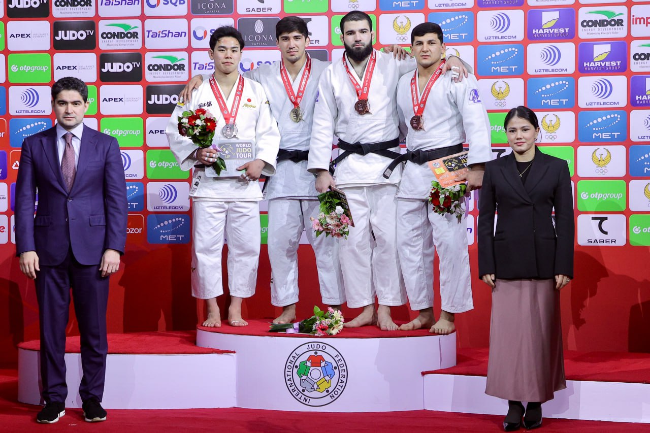 <p><b>Dzyudo. Tashkent Grand Slam 2025. O‘zbekiston terma jamoasi kuchli uchlikdan joy oldi</b></p>