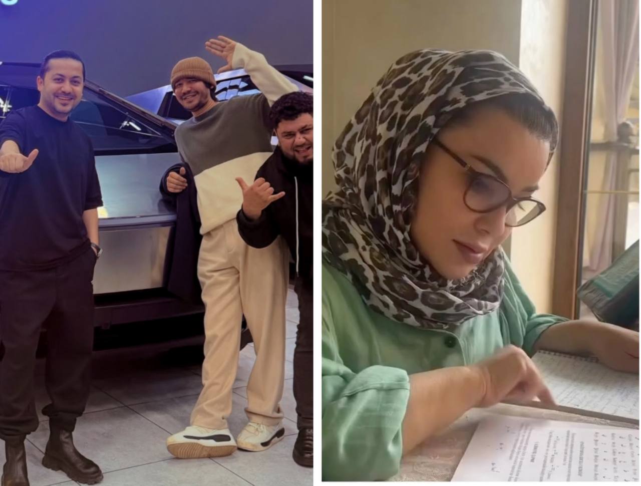 <p><b>Instagram: Arab tilidan dars berayotgan Yulduz Usmonova, 200 ming dollarlik avtomobil xarid qilgan Malik, nevarasini uzatgan Xayrulla Lutfullayev</b></p>
